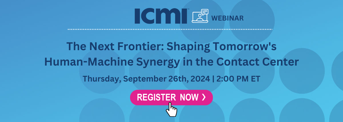 ICMI NICE Webinar